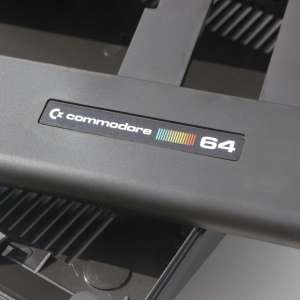 C64c case, Retro black label