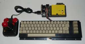 Setup with C64 keyboard